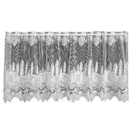 Heritage Lace 60 x 24 in. Pinecone Tier - Ecru 6145E-6024